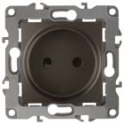 Розетка ЭРА 2P 16A-250В IP20 12, бронза 12-2105-13 изображение 1