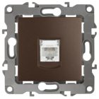 Розетка телефонная ЭРА RJ11 IP20 12, бронза 12-3105-13 изображение 1