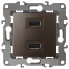 Устройство зарядное USB ЭРА 230В/5В-2100мА IP20 12, бронза 12-4110-13 изображение 1