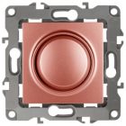Светорегулятор поворотно-нажимной ЭРА 400ВА 230В IP20 12, медь 12-4101-14 изображение 1