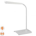 Светильник светодиодный настольный ЭРА NLED-474-10W-W белый, USB и беспроводная зарядка устройств изображение 1