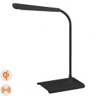 Светильник светодиодный настольный ЭРА NLED-474-10W-BK черный, USB и беспроводная зарядка устройств изображение 1