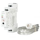 Реле сумеречное Zamel 2 зоны 16А IP20 с датчиком SOH-01 1м изображение 1
