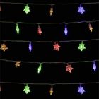 Гирлянда светодиодная TDM Звездочки 50LED, 5м, 8 режимов, многоцветный, прозр.шнур, 250В, IP20 изображение 1