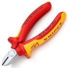 Кусачки диэлектрические Knipex 125мм двухкомпонентные ручки VDE 1000V изображение 1
