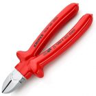 Кусачки диэлектрические Knipex 180мм однокомпонентные ручки VDE 1000V изображение 1