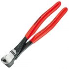 Кусачки торцевые Knipex 140мм особой мощности фосфатированные с однокомпонентными рукоятками изображение 1