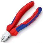 Кусачки боковые Knipex 140мм хромированные с двухкомпонентными рукоятками изображение 1
