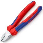Кусачки боковые Knipex 180мм хромированные с двухкомпонентными рукоятками изображение 1