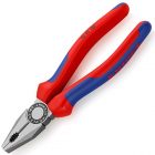 Пассатижи комбинированные Knipex 180мм фосфатированные с двухкомпонентными рукоятками изображение 1