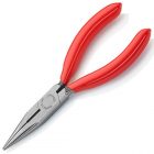Длинногубцы Knipex прямые с режущими кромками 140мм фосфатированные с однокомпонентными рукоятками изображение 1