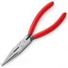 Длинногубцы Knipex прямые с режущими кромками 160мм фосфатированные с однокомпонентными рукоятками изображение 1