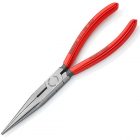 Длинногубцы Knipex прямые с режущими кромками 200мм фосфатированные с однокомпонентными рукоятками изображение 1