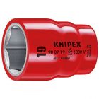 Торцовая головка Knipex диэлектрическая 19мм под квадрат 3/8 дюйма VDE 1000V изображение 1
