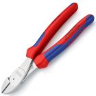 Кусачки боковые Knipex 200мм особой мощности хромированные с друхкомпонентными рукоятками изображение 1