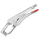 Клещи зажимные сварочные Knipex зажим до 65мм для плоских заготовок L-280мм изображение 1