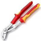 Клещи переставные Knipex Cobra VDE 1000V 2 дюйма 50мм хромированные 2-к ручки L-250мм изображение 1