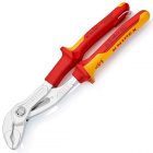 Клещи переставные Knipex Cobra VDE 1000V 2 дюйма 50мм хром 2-к ручки с петлей страховки L-250мм изображение 1