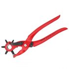 Клещи просечные с револьверной головкой Knipex с красным порошковым покрытием L-220мм изображение 1