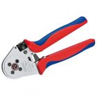 Инструмент Knipex для тетрагональной опрессовки точеных контактов хромированные 230 мм изображение 1