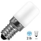 Лампа светодиодная для холодильника Feron LB-10 2W 6400K 230V E14 Freezer дневной свет изображение 1