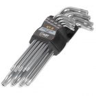Набор ключей КВТ TORX КТ-9 (Т10-Т50) изображение 1