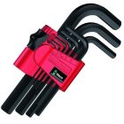 Набор Г-образных ключей Wera метрических, BlackLaser, 9шт 950/9 BM N изображение 1