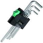 Набор Г-образных ключей Wera метрических, хромированных, 7шт 950 PKL/7 SM N изображение 1