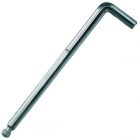 Шестигранный Г-образный ключ Wera метрический, хромированный, Hex-Plus, 5.0 mm 950 PKL изображение 1