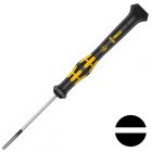 Отвертка шлицевая Wera 0.50 x 3.0 x 80mm антистатическая ESD для электроники Kraftform Micro 1578 A изображение 1