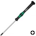 Отвертка Wera крестовая PZ 1 x 80mm для электроники  Kraftform Micro 2055 PZ изображение 1