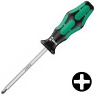 Отвертка крестовая Wera для винтов Phillips PH 0 x 60mm Kraftform Plus 350 SK PH изображение 1