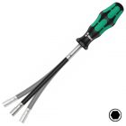 Отвертка-торцовый ключ с гибким стержнем Wera 6.0mm x 167mm Kraftform Plus 391 изображение 1
