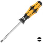 Шлицевая ударная отвертка Wera 0.6 x 3.5 x 80mm Kraftform Plus 932 A изображение 1
