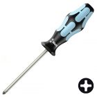 Отвертка крестовая нержавеющая сталь Wera Phillips PH 1 x 80mm Kraftform Edelstahl 3350 PH изображение 1