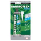 Герметик Makroflex SX101 санитарный силиконовый прозрачный 85мл 1893985 / 4600611218656 изображение 1