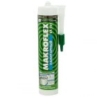 Герметик Makroflex SX101 санитарный силиконовый белый 290мл 2370831 / 4600611218939 изображение 1