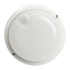Светильник AL3006 12W 6500K 960Lm с инфракрасным датчиком в пластиковом корпусе IP65 белый 140x50mm изображение 1