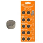Батарейка TDM AG12/LR43 Alkaline 1,5V (упаковка 10шт) изображение 1