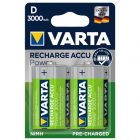 Аккумулятор Varta D HR20 1.2V 3000мАч ACC.R2U/RECH.A.POWER (упаковка 2шт) 56720101402 изображение 1