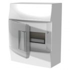 Щиток настенный ABB Mistral41 8М прозрачная дверь, клеммы (1SPE007717F0321) изображение 1