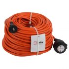 Удлинитель силовой ЭРА UPx-1-2x1.5-50m-IP44 в бухте б/з 1 гн 50м ПВС 2х1.5 изображение 1