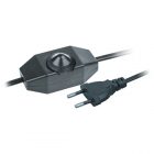 Шнур Navigator 61 603 NPS-FS02-170-2x0.5-BL 1.7 м с диммируемым выкл. черный изображение 1