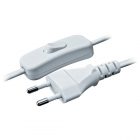 Шнур Navigator 61 724 NPS-FS-170-2x0.5-WH 1.7м с выкл. белый изображение 1