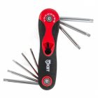 Набор раскладных ключей КВТ TORX в рукоятке НТК-Т-08 изображение 1