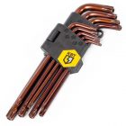 Набор ключей КВТ TORX 9шт КТ-9-S2 изображение 1