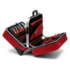 Чемодан с диэлектрическим инструментом Knipex BIG Twin Move RED Elektric VDE 1000V 47 предметов изображение 1