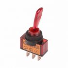 Тумблер Rexant 12V 20А (3c) Вкл/Выкл однополюсный с красной подсветкой изображение 1