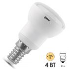 Лампа светодиодная Gauss LED R39 4W 2700K 220V E14 350Lm теплый свет изображение 1