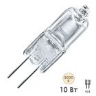 Лампа галогенная капсульная Navigator 94 209 JC 10W 12V G4 100Lm 2000h прозрачная изображение 1